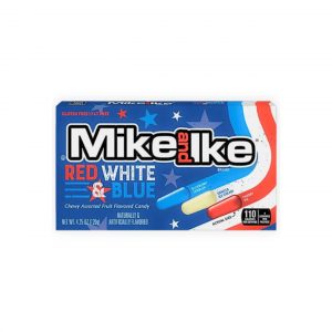 Mike and Ike Red White & Blue 120g MHD: 6/25